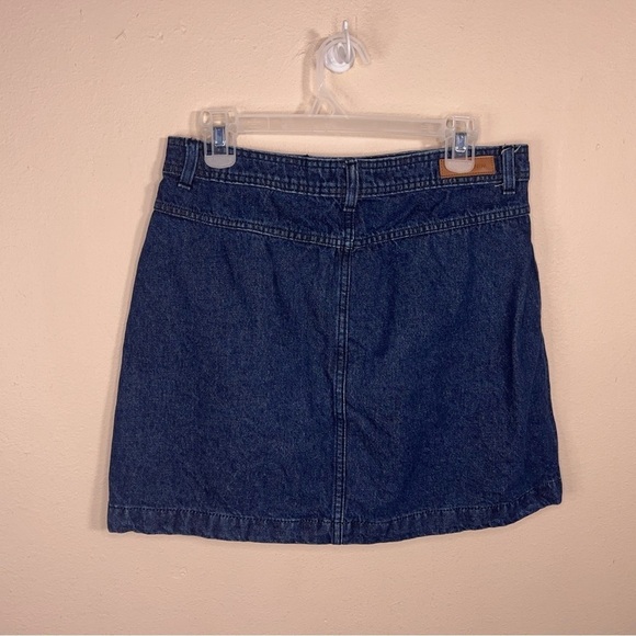 32 WAIST JDY DENIM SKIRT DARK BLUE CLASSIC Y2K STYLE - Picture 3 of 10